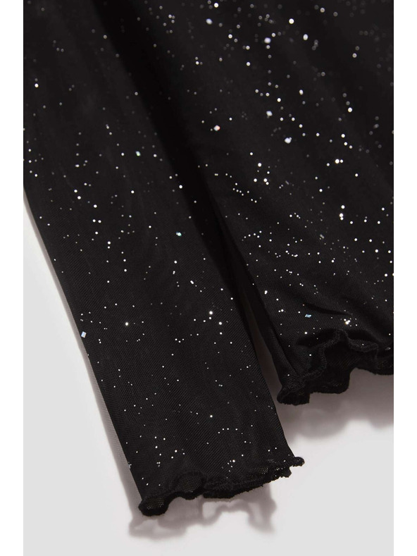 Moodo Top s prozirnim rukavima Moodo