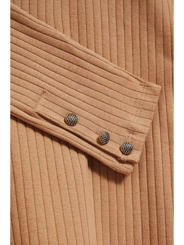 Moodo Rebrasta bluza s rolkom Moodo