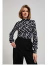 Moodo Moodo bluza s uzorkom