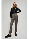 Moodo Sive karirane hlače Moodo