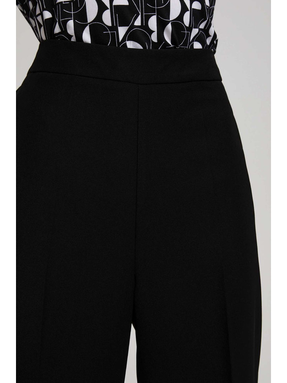 Moodo Glatke hlače sa širokim nogavicama Moodo