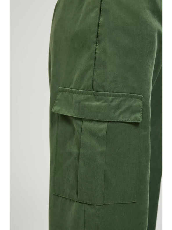 Moodo Khaki cargo hlače užih nogavica Moodo