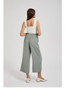 Moodo Maslinaste hlačaste suknje s gumbima Moodo