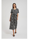 Moodo Crne hlačaste suknje sa uzorkom Moodo