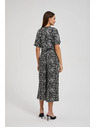 Moodo Crne hlačaste suknje sa uzorkom Moodo