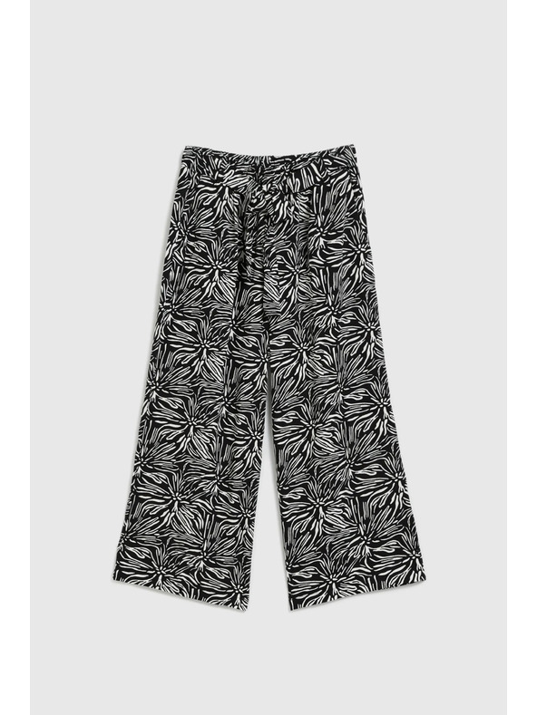 Moodo Crne hlačaste suknje sa uzorkom Moodo