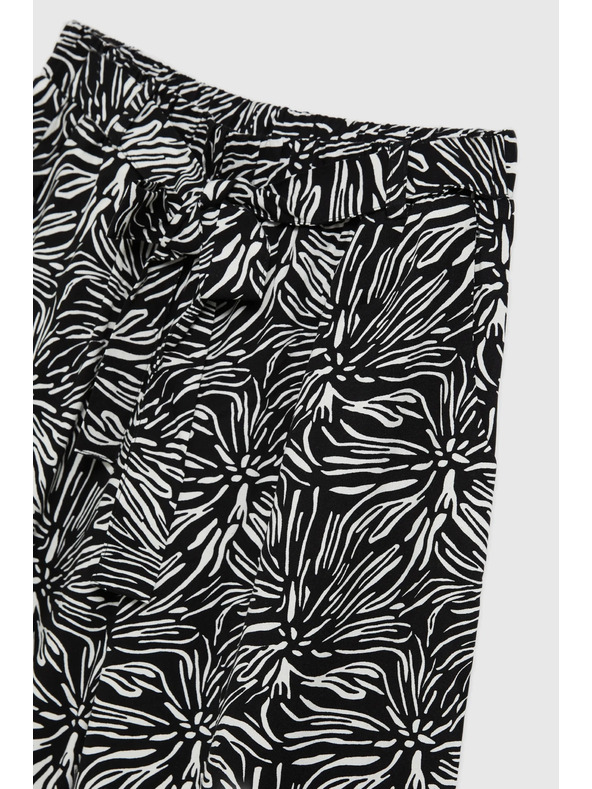 Moodo Crne hlačaste suknje sa uzorkom Moodo