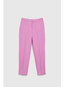 Moodo Svečane ružičaste hlače u naborima Moodo