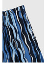 Moodo Uzorkovane kullotes hlačice plave Moodo