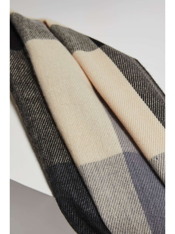 Moodo Plavi šal u kocki Moodo