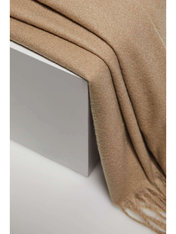 Moodo Gladak tamno bež šal Moodo