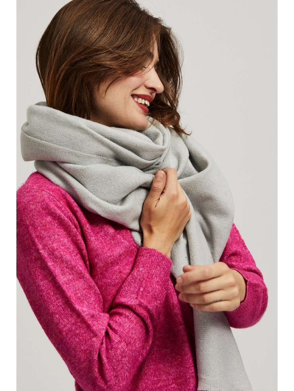 Moodo Gladak sivi šal Moodo