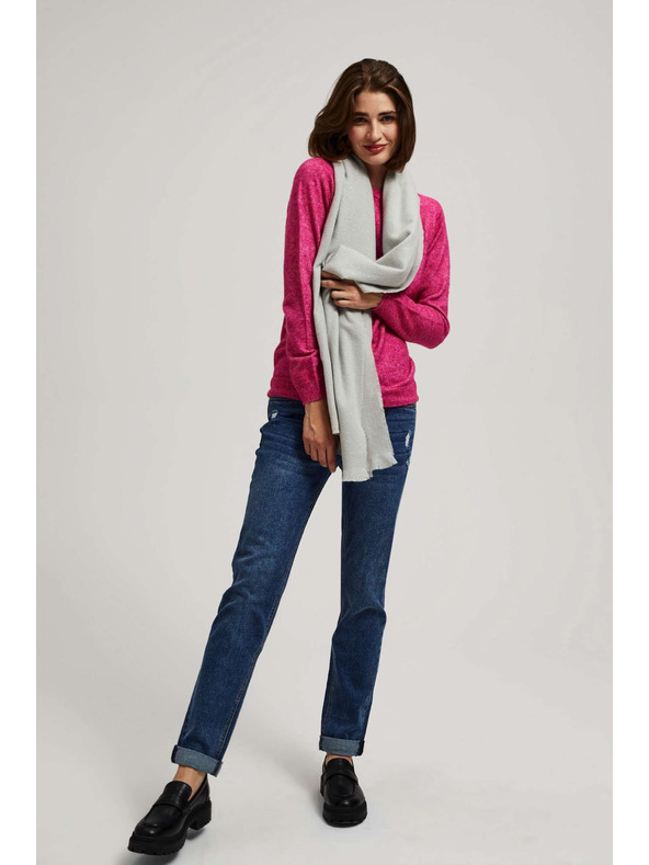 Moodo Gladak sivi šal Moodo