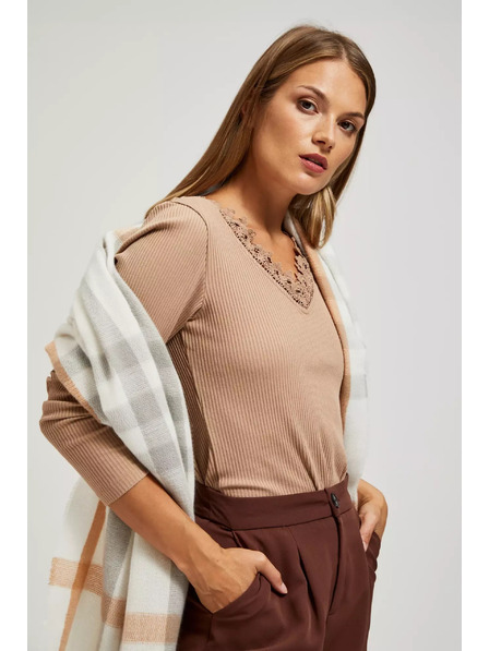 Moodo Šal u kocki biserasta Moodo