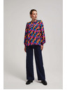Moodo Crna cvjetna košulja Moodo