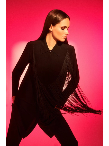 Moodo Oversize košulja s resama Moodo