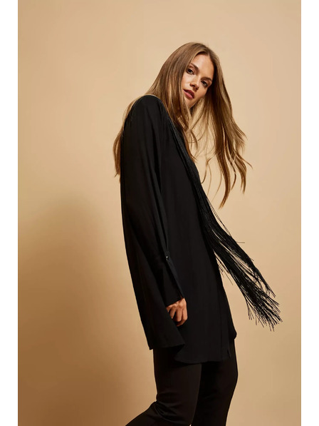 Moodo Oversize košulja s resama Moodo