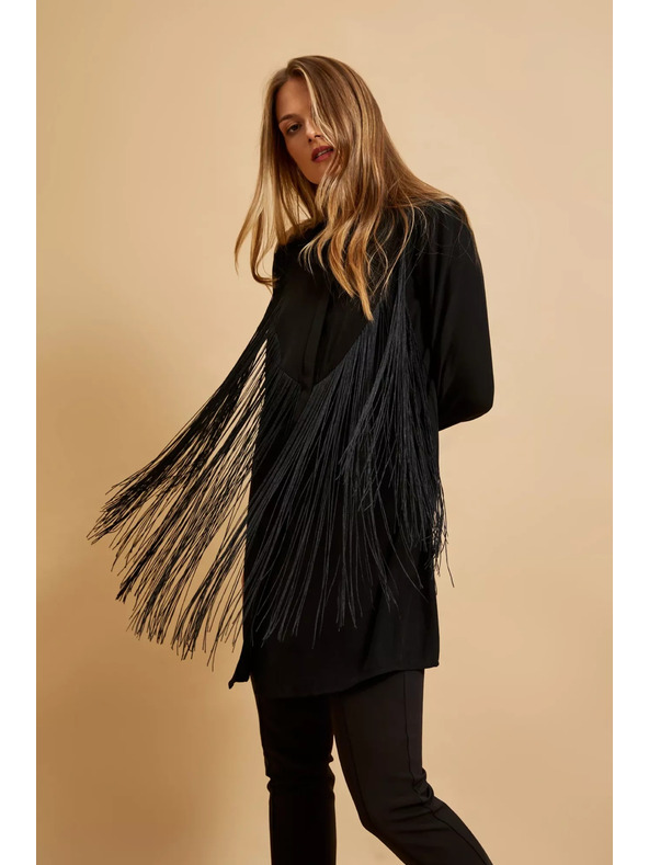 Moodo Oversize košulja s resama Moodo