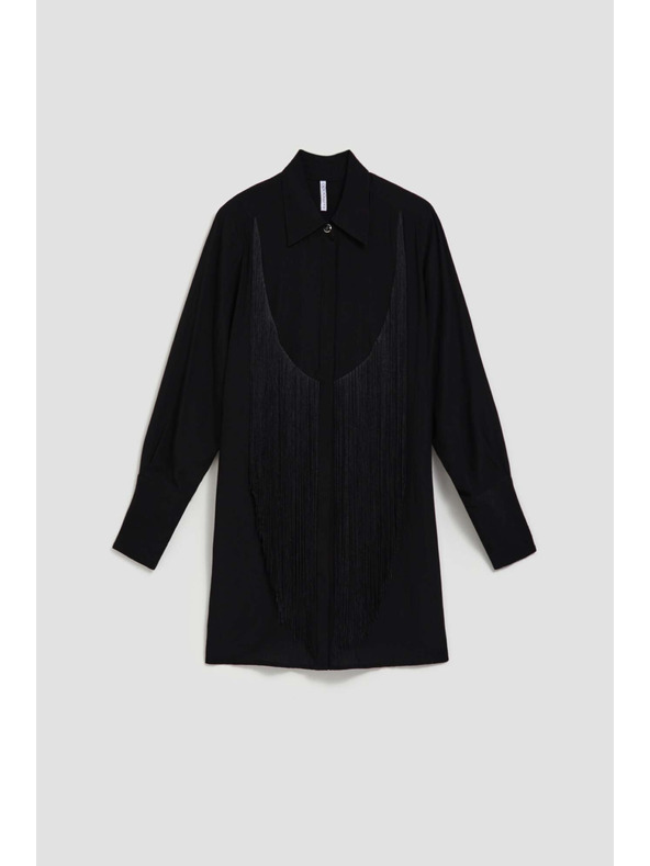 Moodo Oversize košulja s resama Moodo