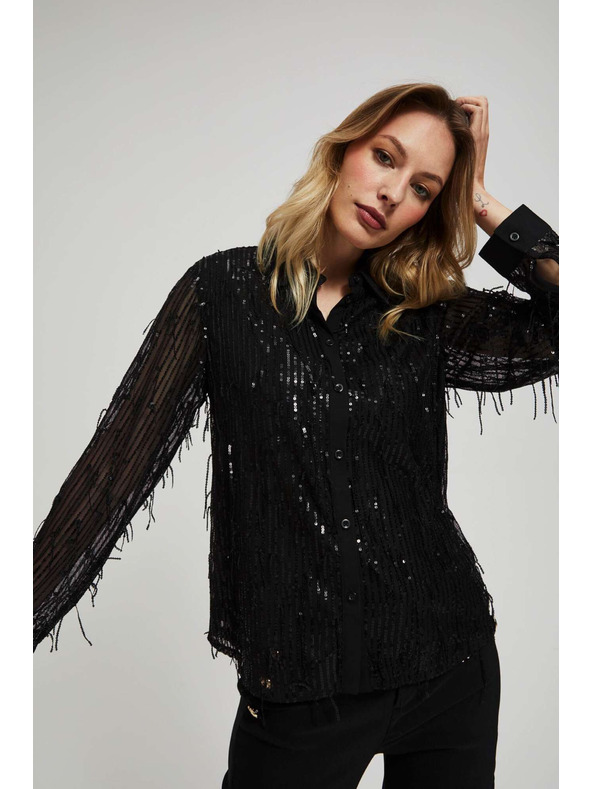 Moodo Košulja s šljokicama Moodo