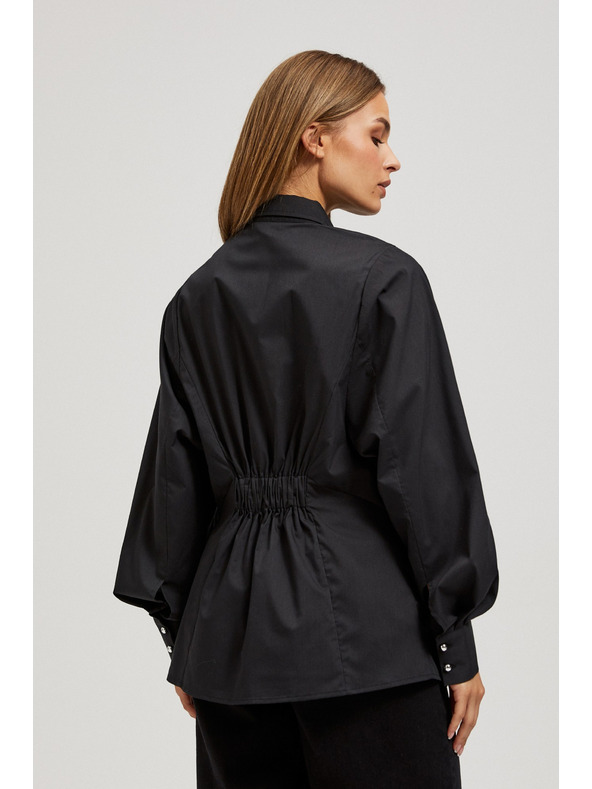 Moodo Krojena košulja s napuhnutim rukavima Moodo