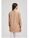 Moodo Lanena košulja bež Moodo