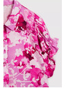 Moodo Ružičasta košulja s cvjetnim uzorkom Moodo