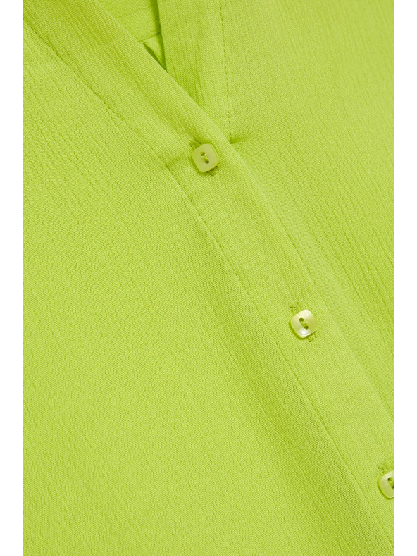Moodo Limeta zelena košulja s ovratnikom Moodo