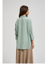 Moodo Lanena košulja maslinasta Moodo