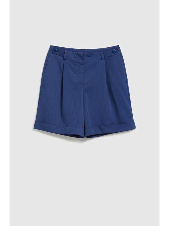 Moodo Tamno plave kratke hlače do koljena Moodo