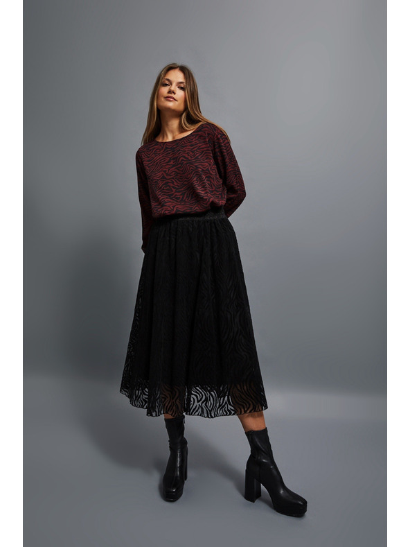 Moodo Proširena midi suknja Moodo