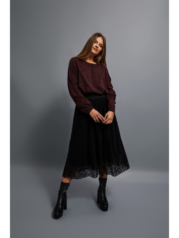 Moodo Proširena midi suknja Moodo