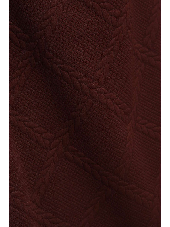 Moodo Uska kestenjasta suknja do koljena Moodo