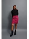Moodo Tvid stil suknja ružičasta Moodo