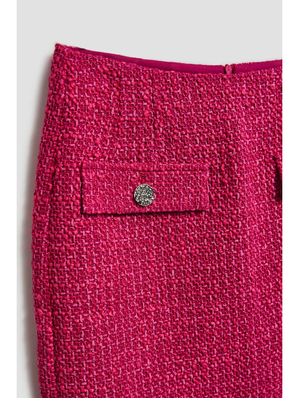 Moodo Tvid stil suknja ružičasta Moodo