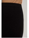 Moodo Midi olovka suknja s prorezom crna Moodo