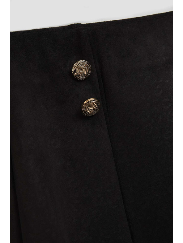 Moodo Olovka suknja s dekorativnim gumbima Moodo