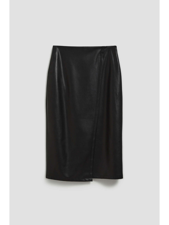 Moodo Midi suknja u imitaciji kože Moodo