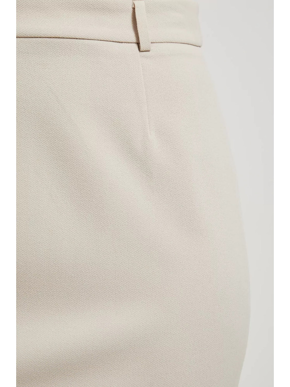 Moodo Glatka olovka suknja do koljena bež Moodo