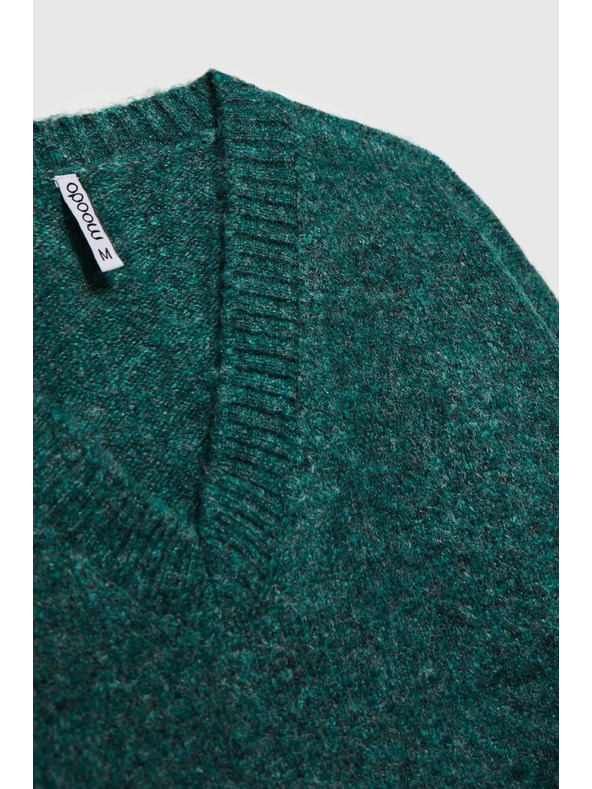 Moodo Gladak pulover s V-izrezom Moodo