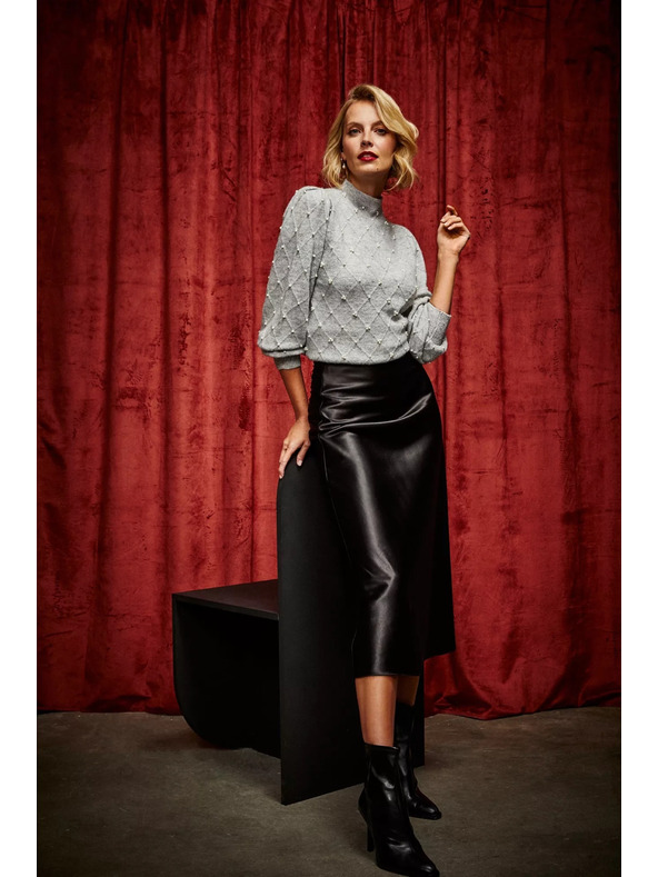 Moodo Pulover napuhanih rukava Moodo