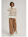 Moodo Pulover s prugama i visokim ovratnikom Moodo