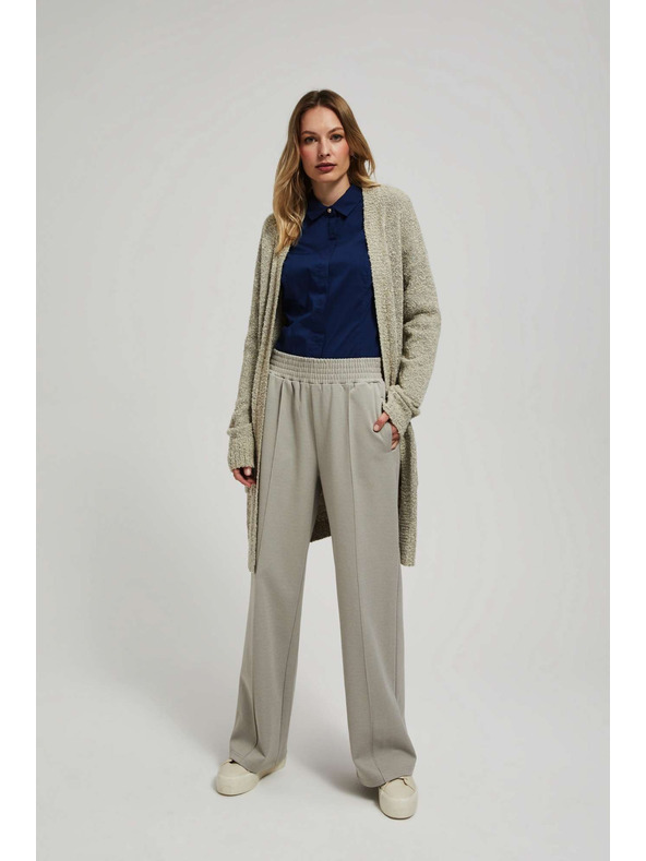 Moodo Dugi kardigan s džepovima pijesak Moodo