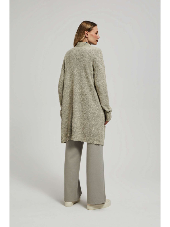 Moodo Dugi kardigan s džepovima pijesak Moodo