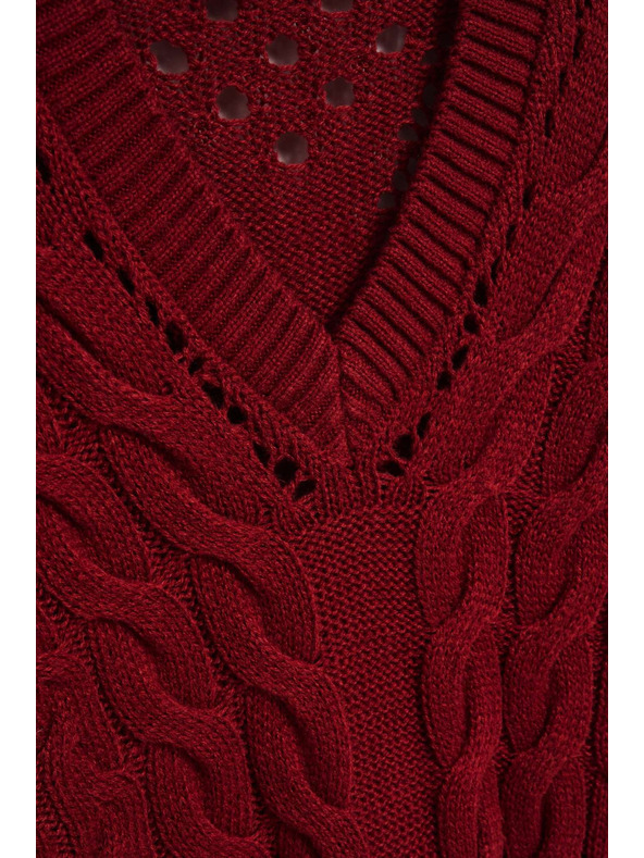 Moodo Pulover s ažurnim rukavima Moodo