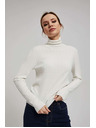 Moodo Tanki perlastu pulover s roll ovratnikom Moodo