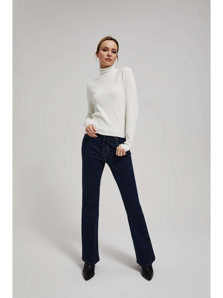 Moodo Tanki perlastu pulover s roll ovratnikom Moodo