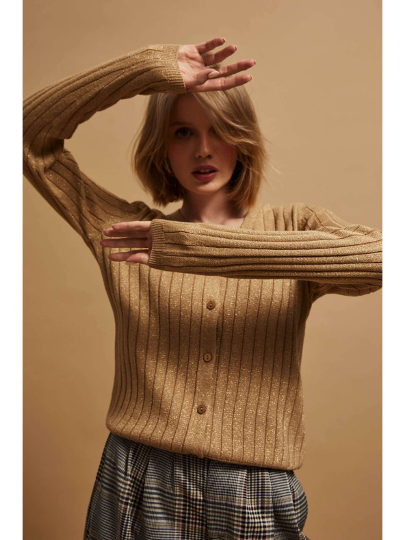 Moodo Pulover ukrašen metalnom niti Moodo