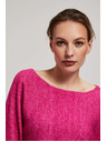 Moodo Fuksija pulover s 3/4 rukavima Moodo