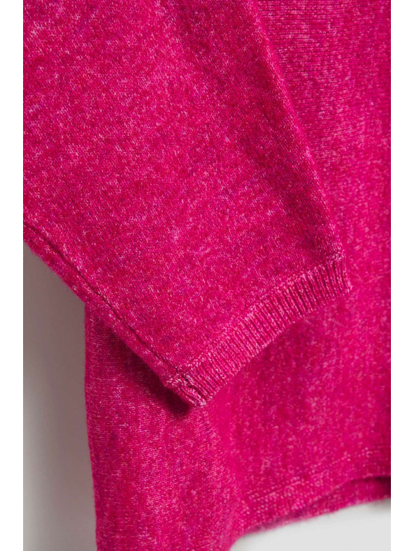 Moodo Fuksija pulover s 3/4 rukavima Moodo